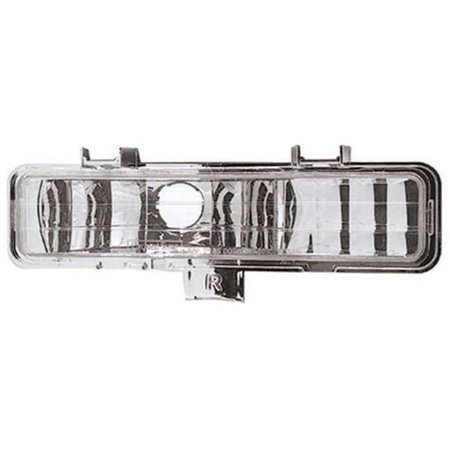 IPCW IPCW CWB-305C Chevrolet Blazer Midsize 1983 - 1994 Bumper Lights Front Crystal Diamond-Cut CWB-305C